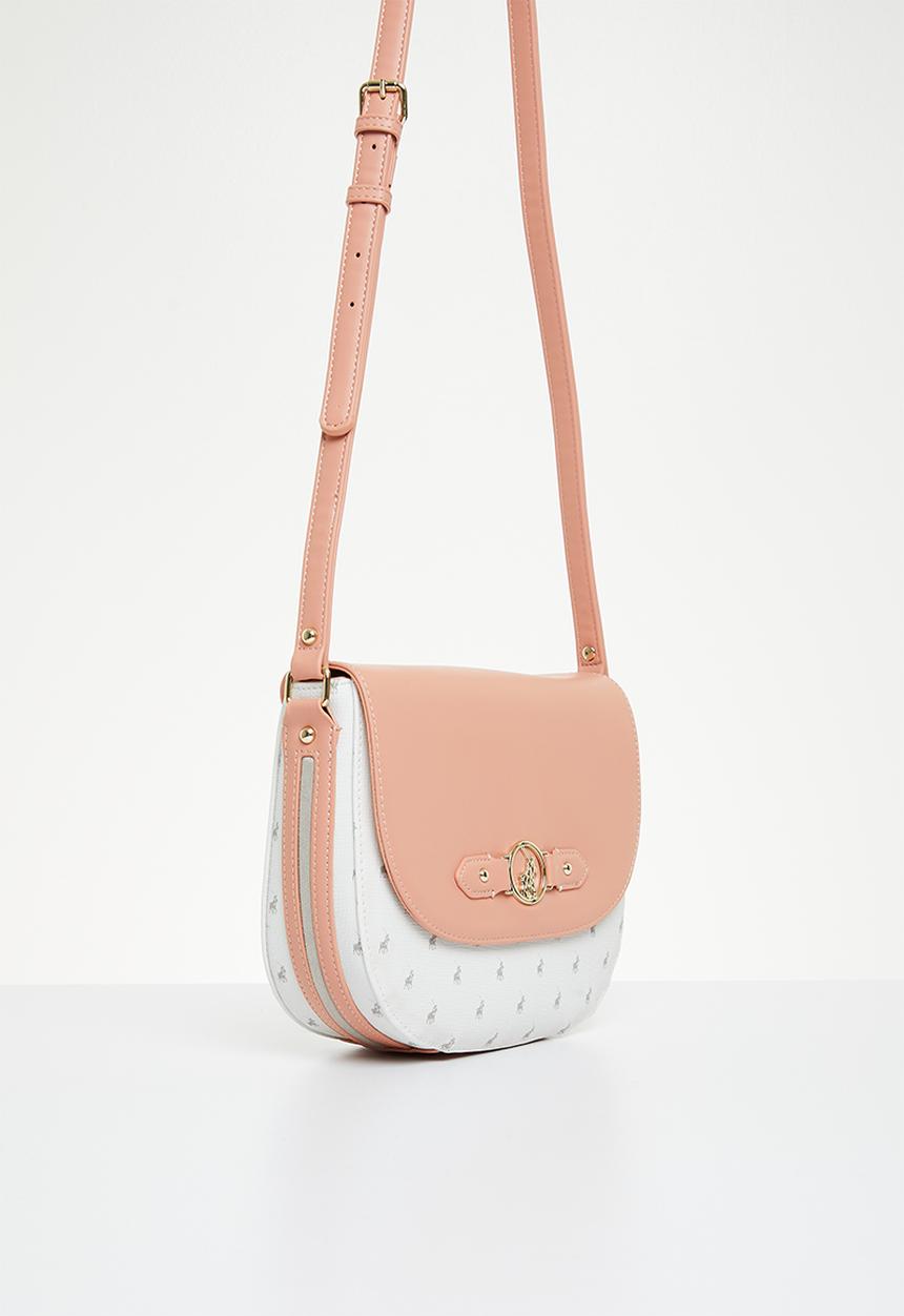 POLO - Santorini saddle crossbody bag - pink