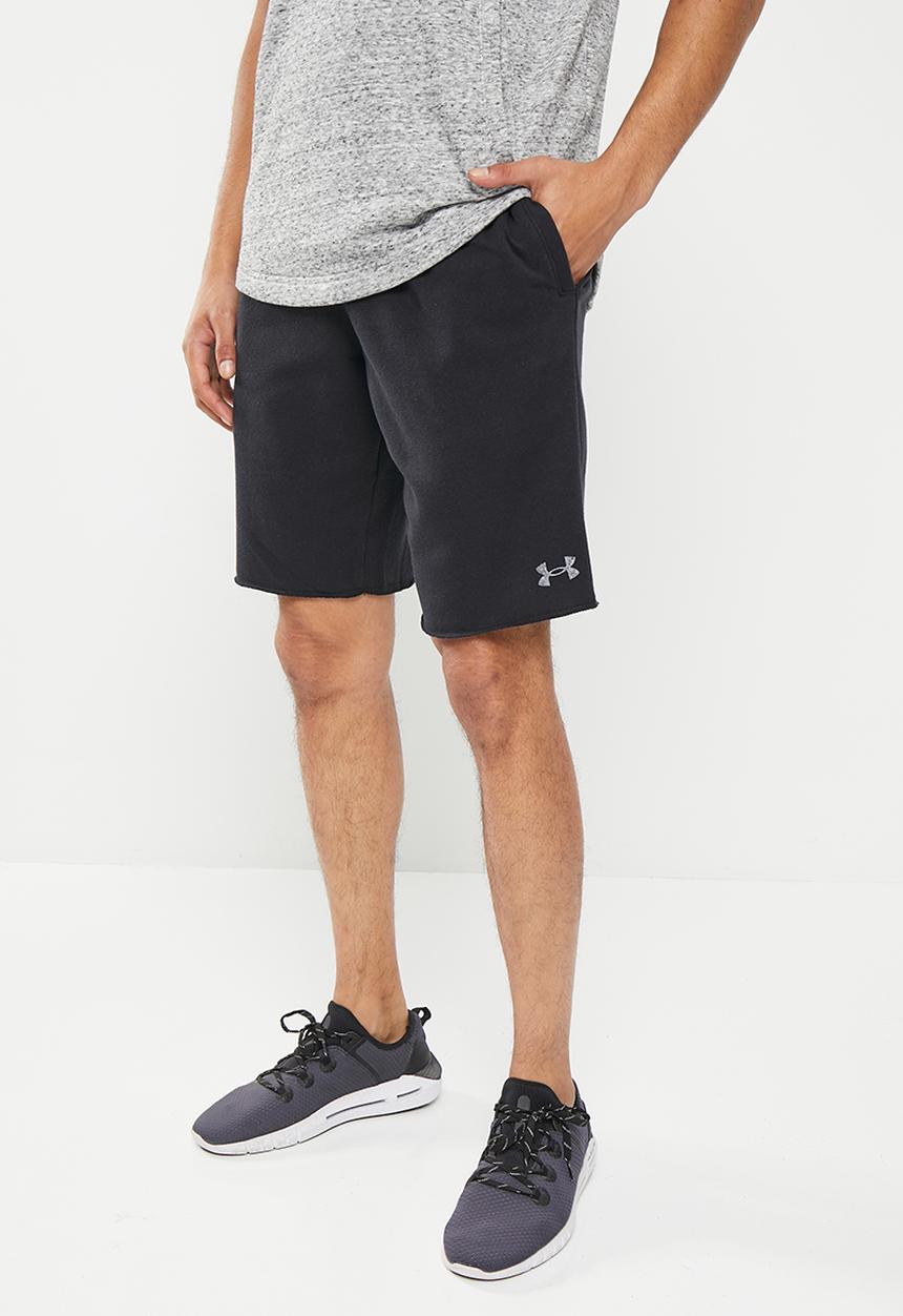 Under Armour - UA Project Rock terry shorts - black