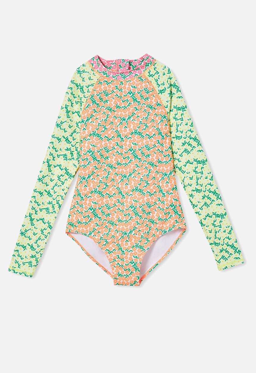 Cotton On - Lily swim one piece - ditsy splice