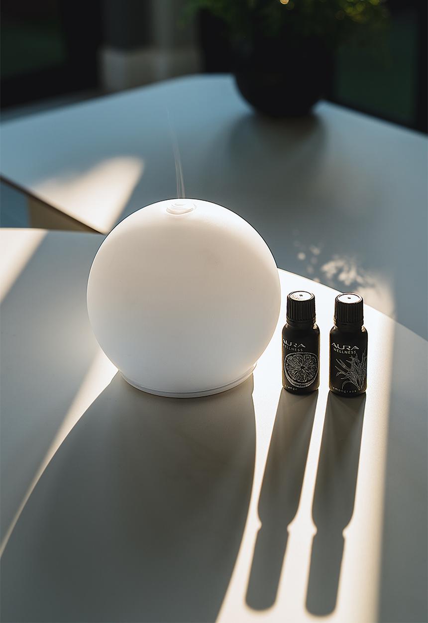Aura - Lunar diffuser - white