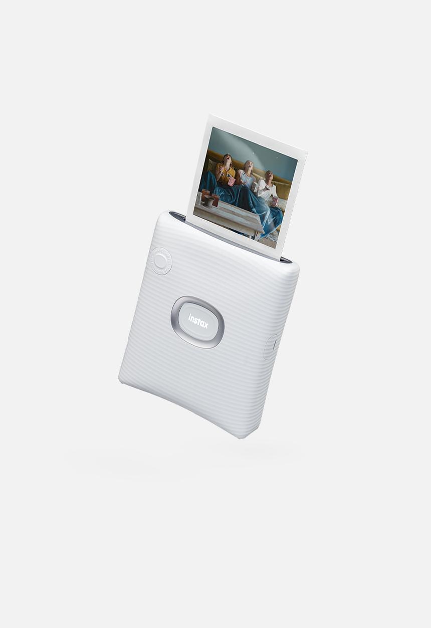 Fujifilm - Instax printer square link - ash white