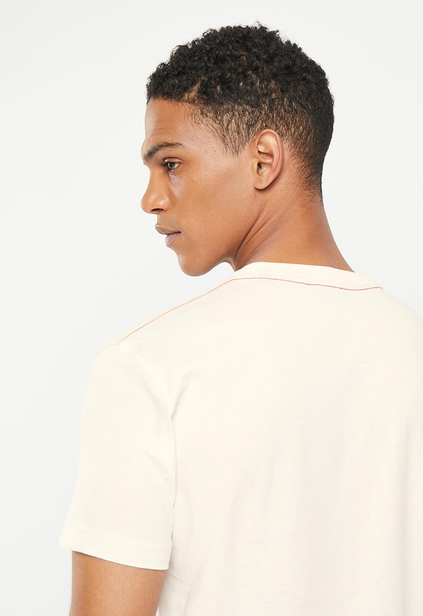 Diesel  - T-diegor-e15 short sleeve tee - ecru