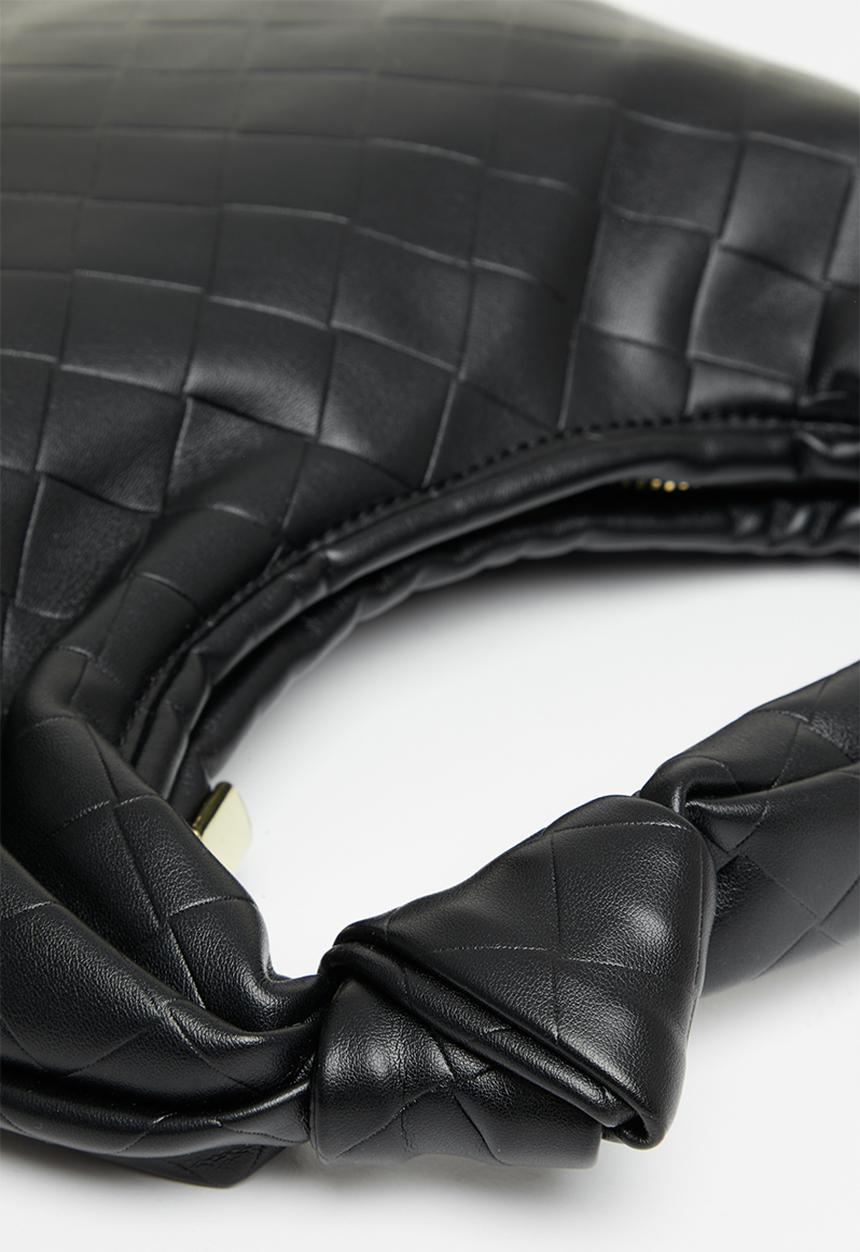 Tessa Design - Gina faux leather handbag - black
