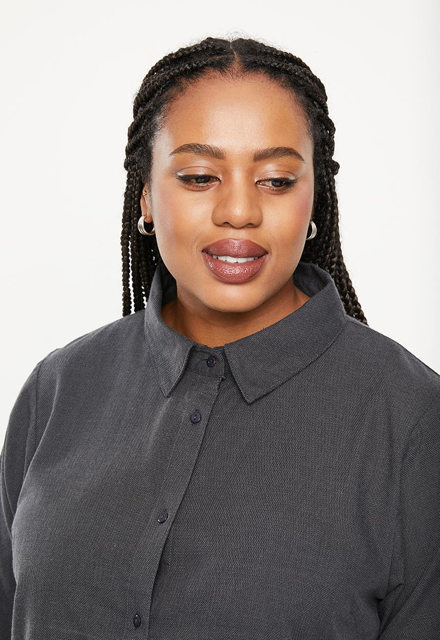 Z-ONE - Blouse - dark grey