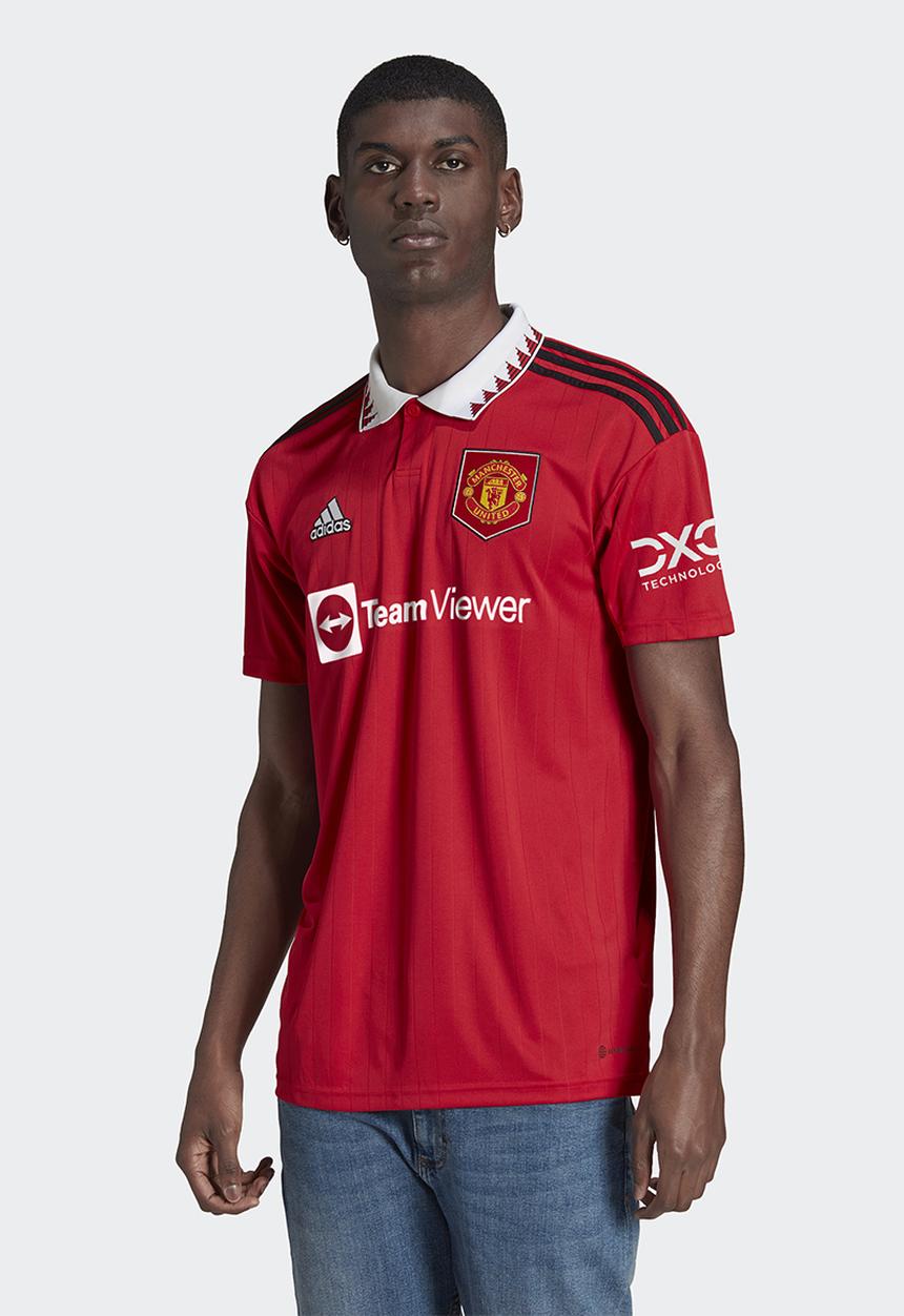 adidas Performance - Manchester United 22/23 home jersey- real red