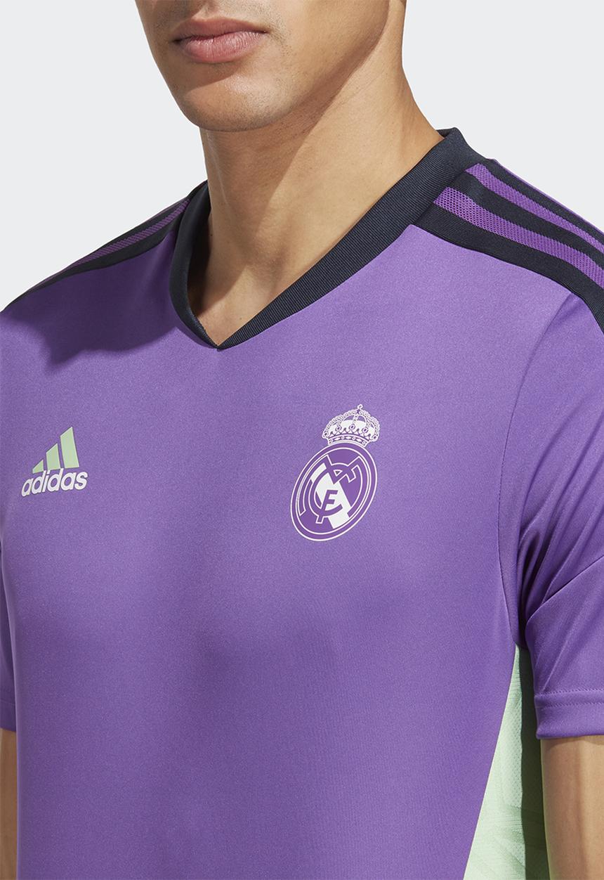 adidas Performance - Real Madrid Condivo 22 training jersey- active purple