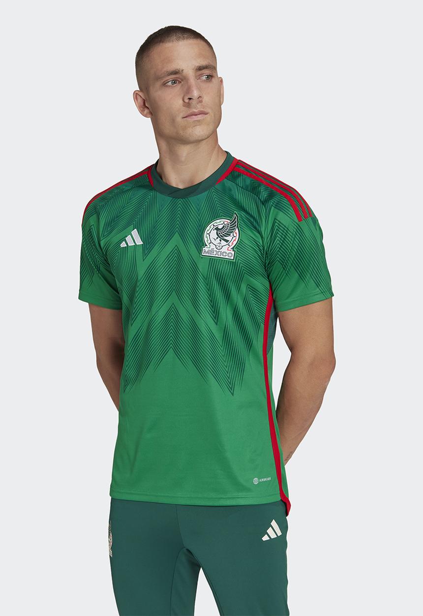 adidas Performance - Mexico 22 Home Jersey - vivid green/collegiate green