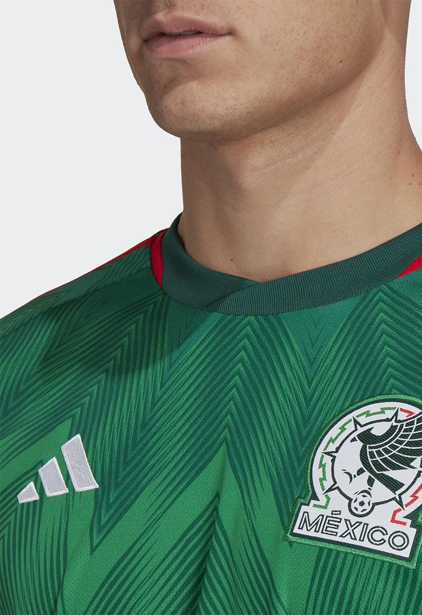 adidas Performance - Mexico 22 Home Jersey - vivid green/collegiate green