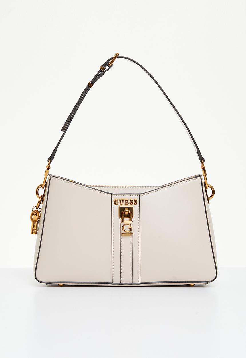 GUESS - Ginevra elite shoulder bag - light rum