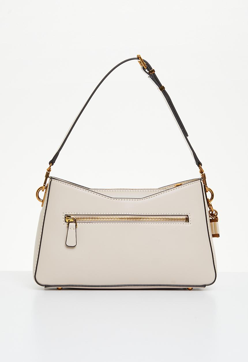GUESS - Ginevra elite shoulder bag - light rum