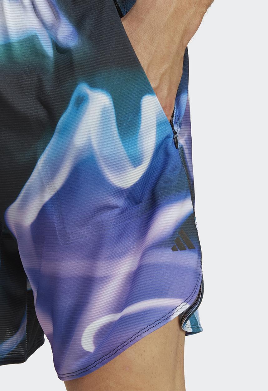 adidas Performance - Designed for Training HEAT.RDY HIIT allover print shorts - multi