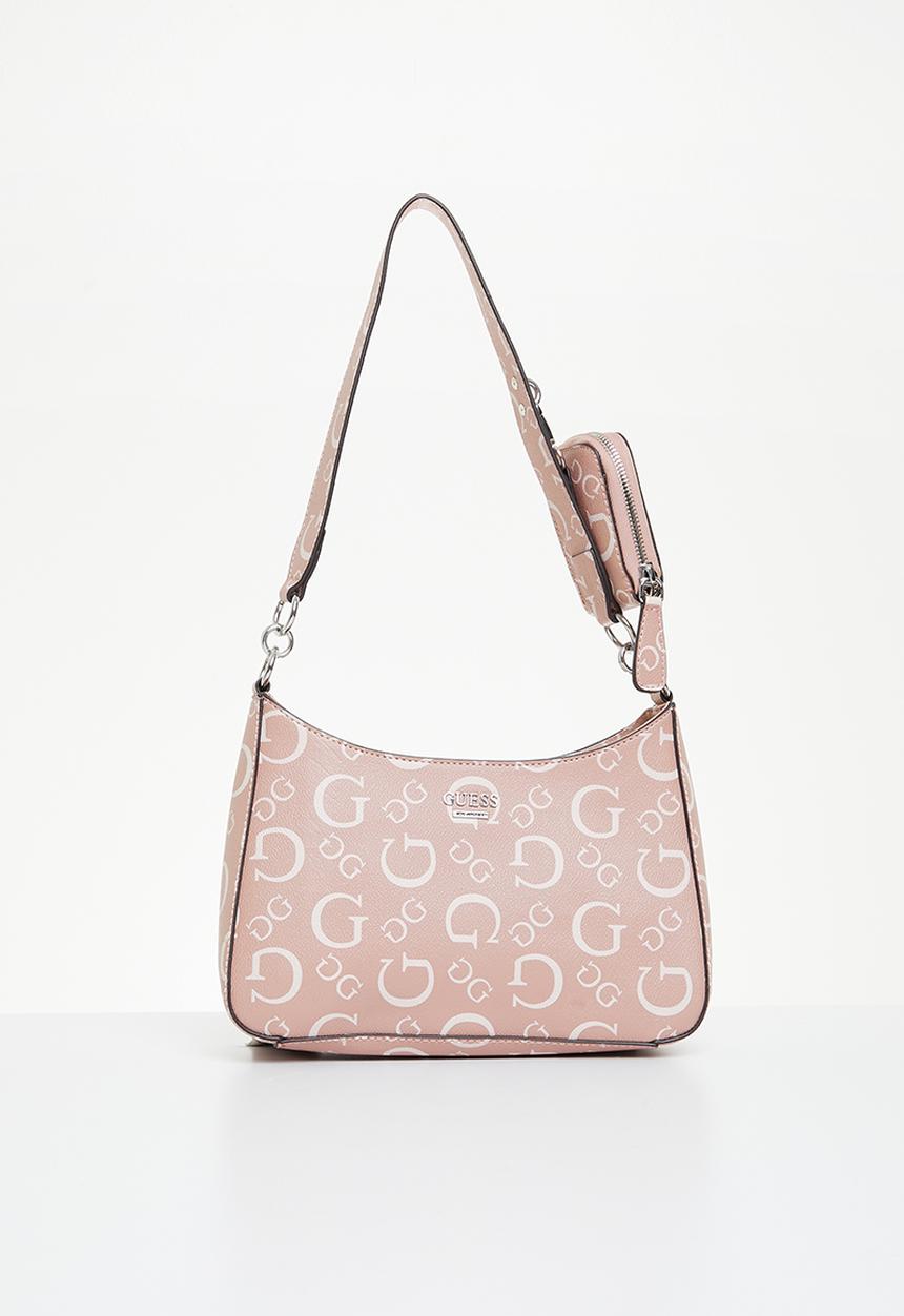 GUESS - Chardon top zip shoulder - mauve