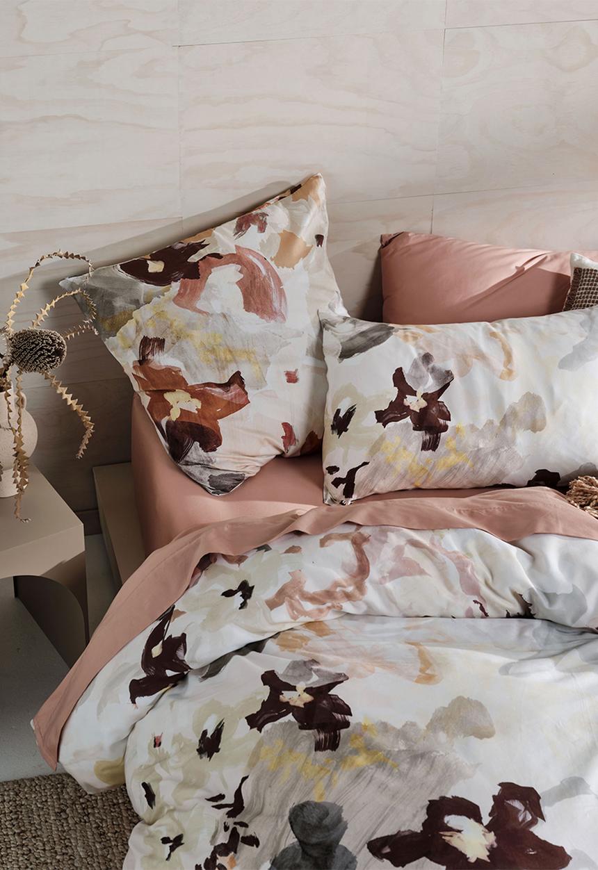 Linen House - Symphony duvet cover set - vanilla