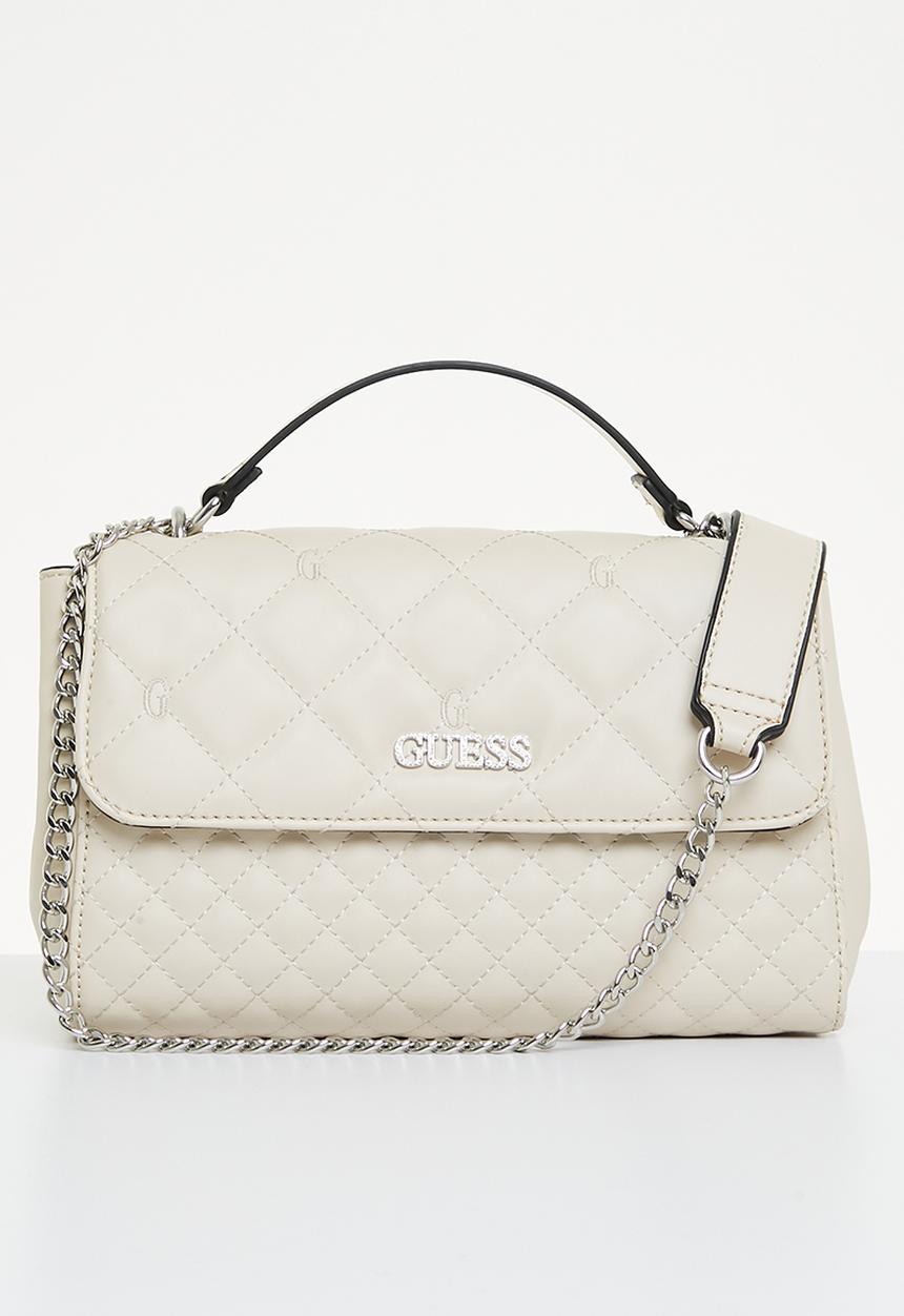 GUESS - Pearl river crossbody flap - linen