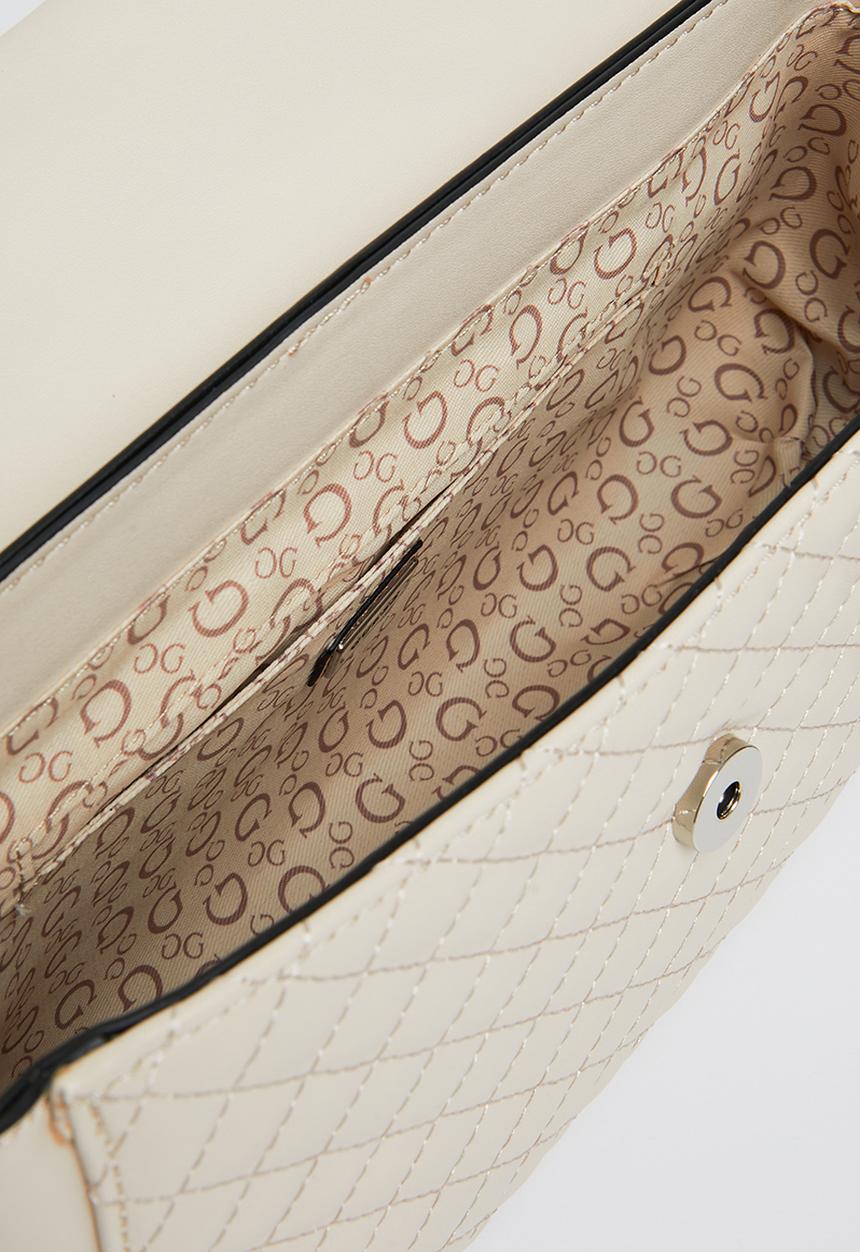 GUESS - Pearl river crossbody flap - linen