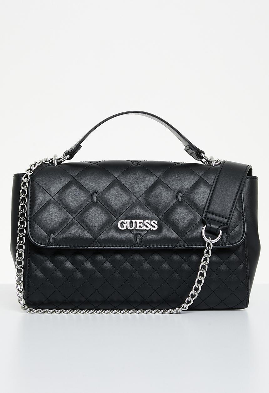 GUESS - Pearl river crossbody flap - black