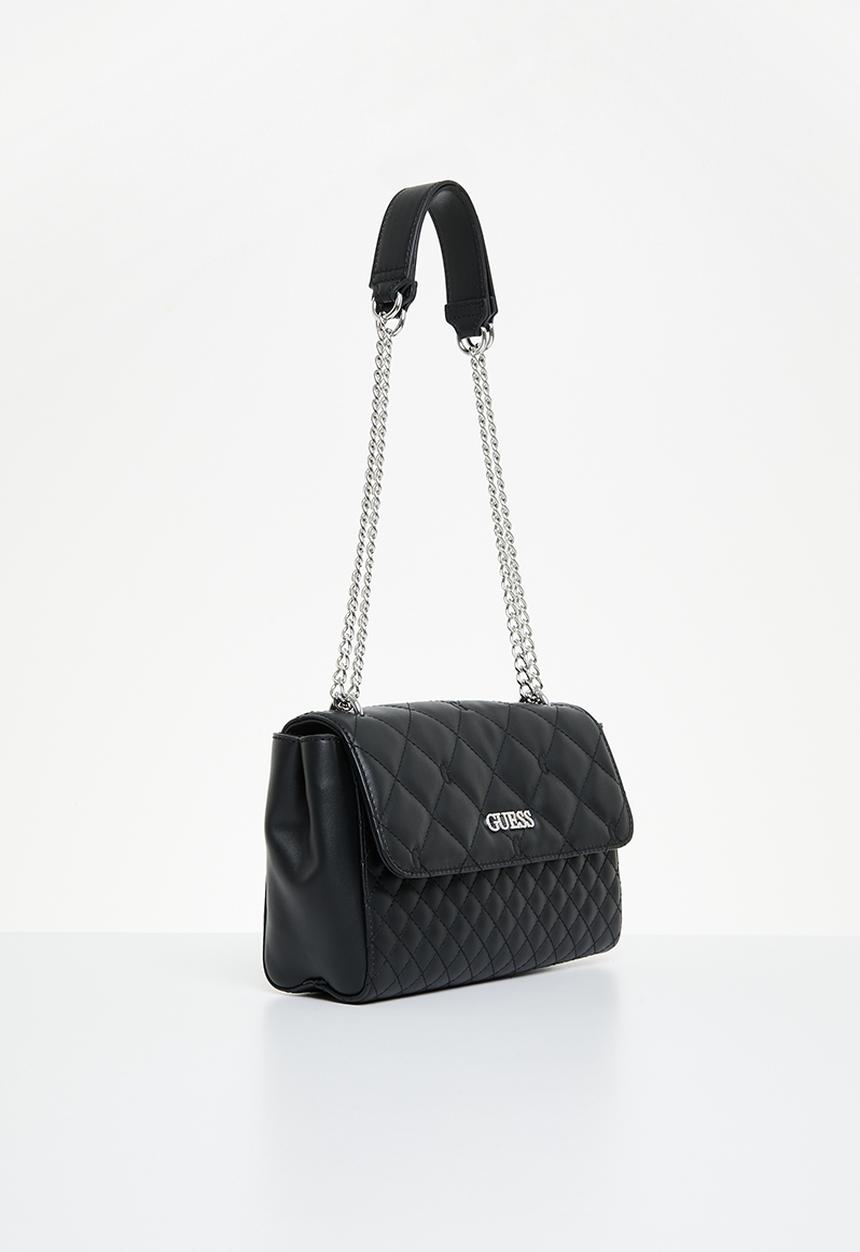 GUESS - Pearl river crossbody flap - black