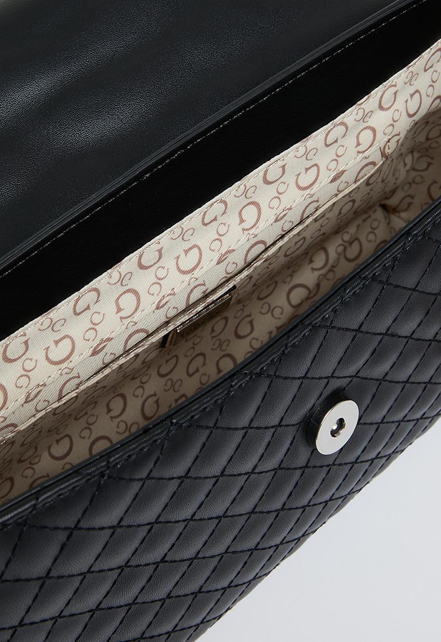 GUESS - Pearl river crossbody flap - black