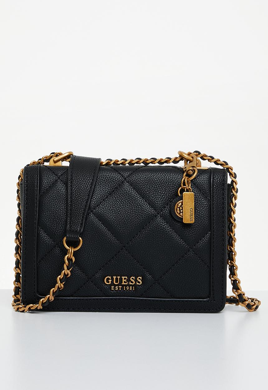 GUESS - Abey convertible xbody flap - black