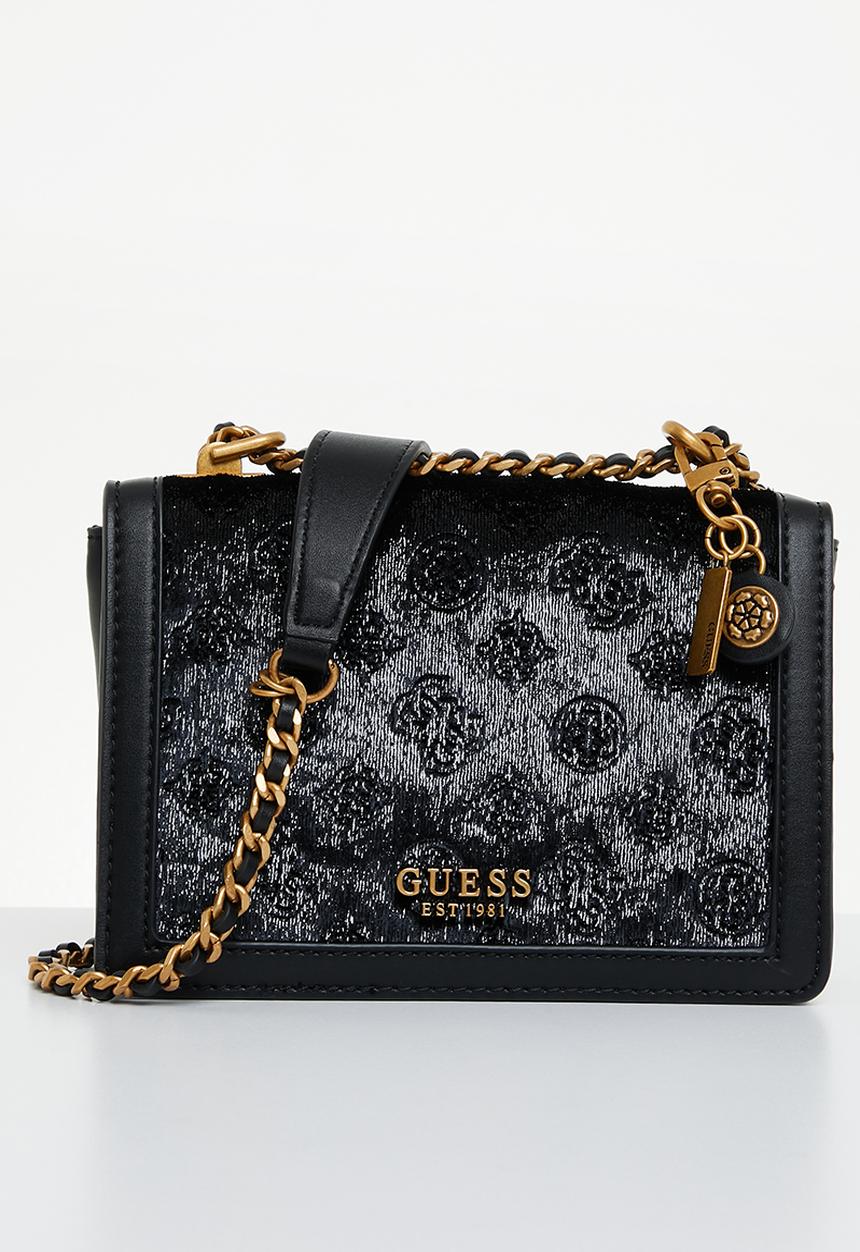 GUESS - Abey convertible xbody flap - black