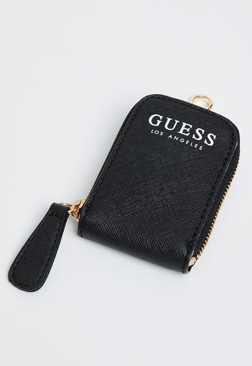 GUESS - Chardon top zip shoulder - black & gold 
