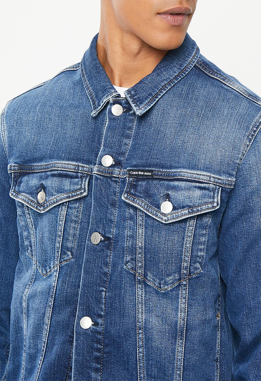 Calvin Klein - Modern essential denim jacket - Denim Dark