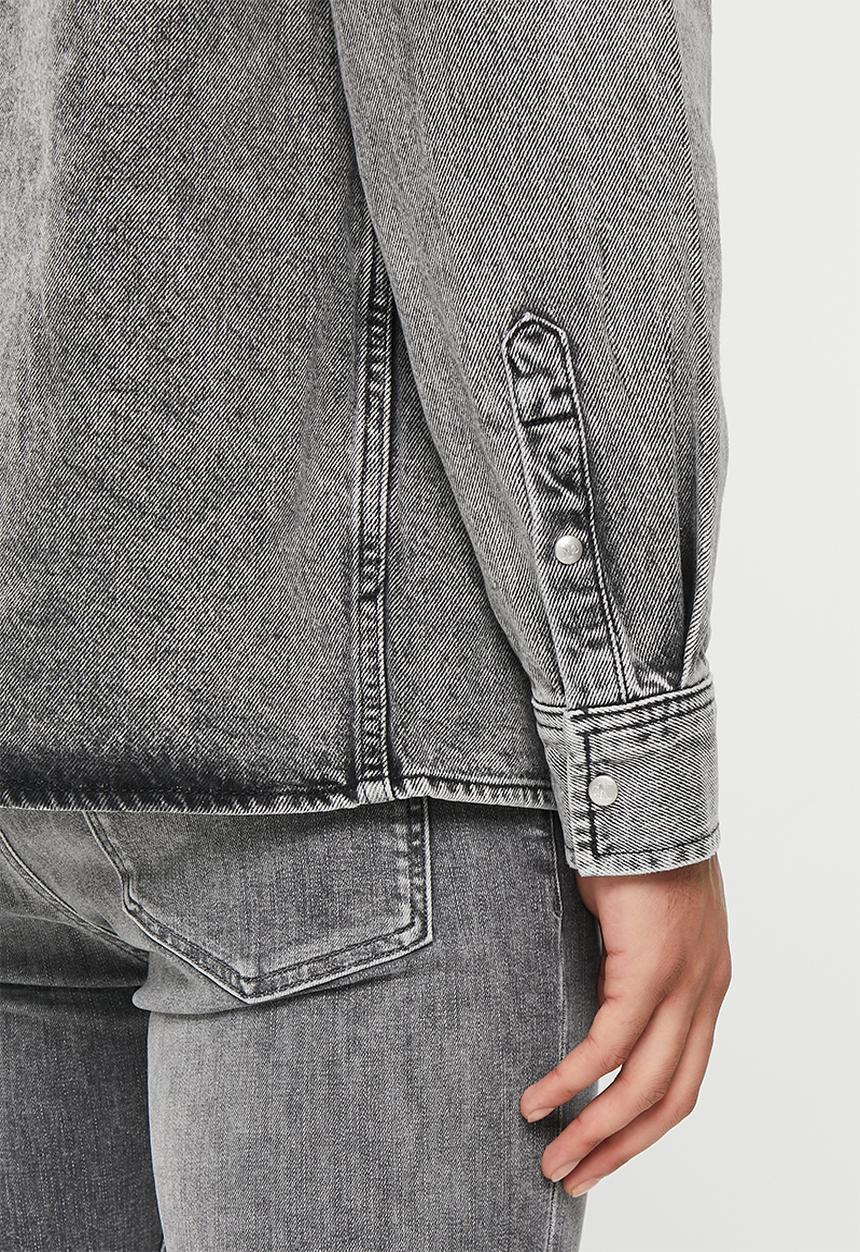 Calvin Klein - Oversized denim shirt - denim grey