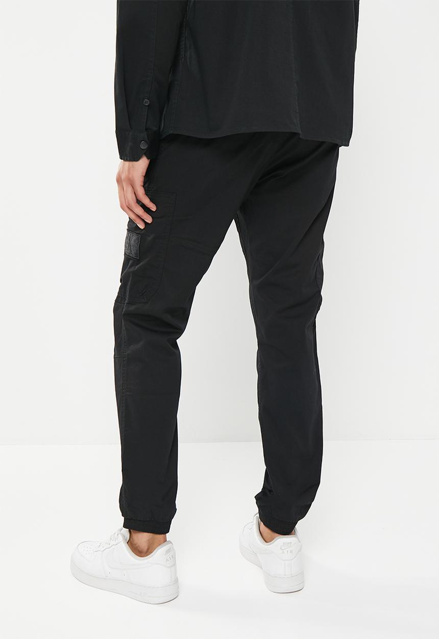 Calvin Klein - Skinny washed cargo pant - ck black