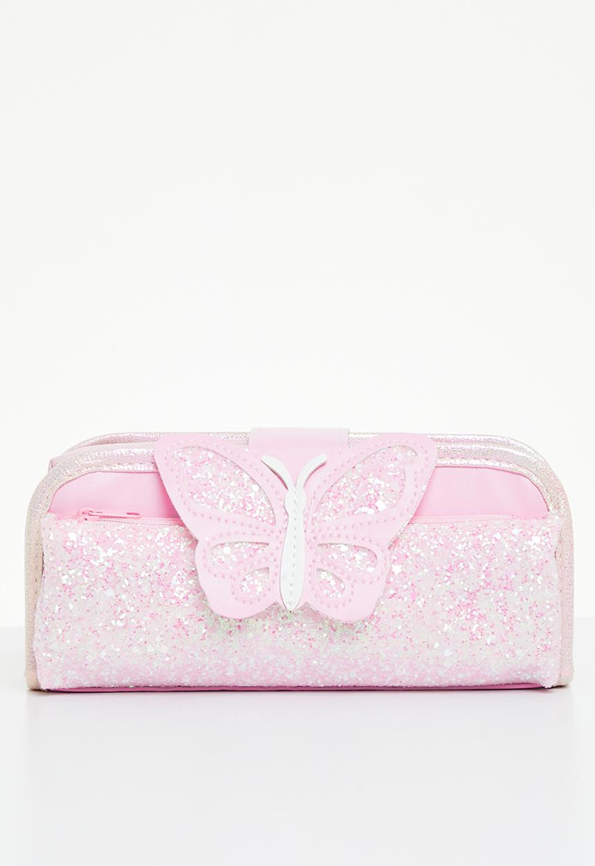 Pop Candy - Butterfly pencil case - pink