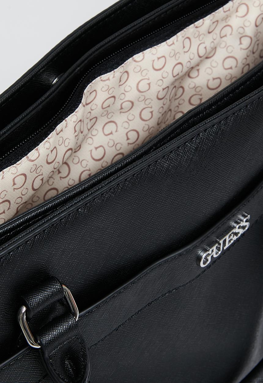 GUESS - Goldenrod satchel - black