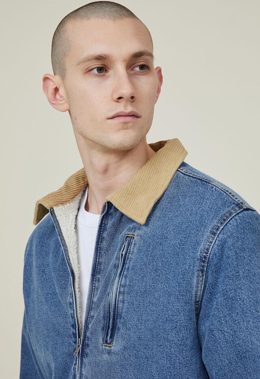 Cotton On - Carpenter jacket - indigo