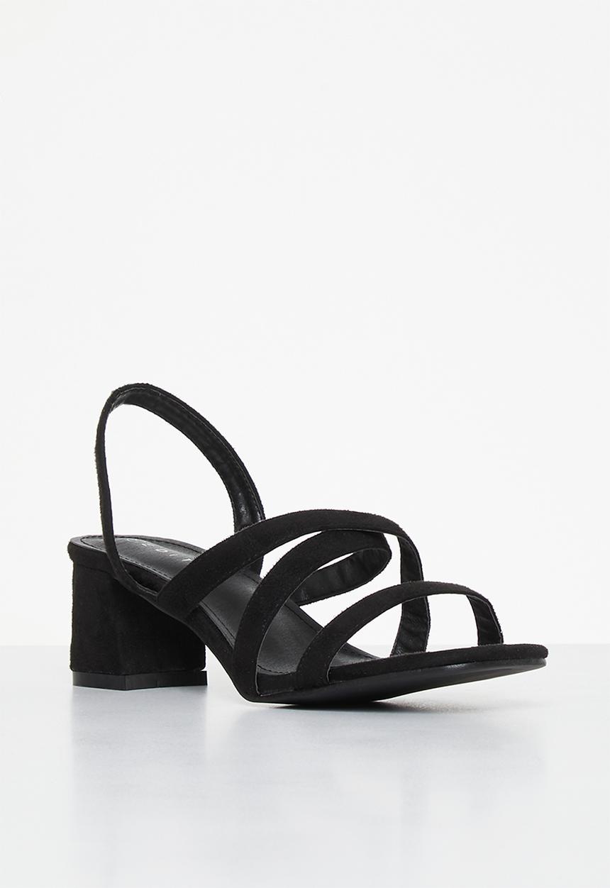 edit - Berkley slingback block heel - black