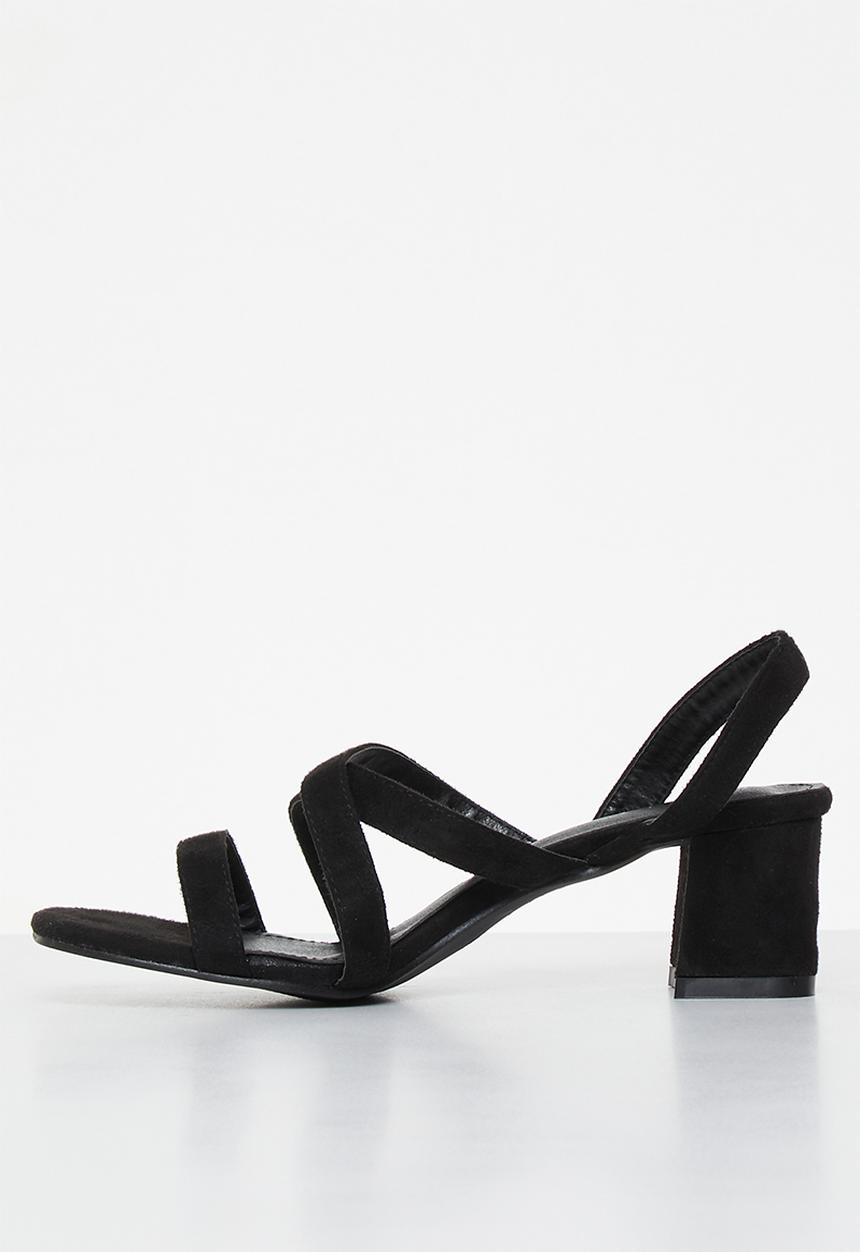 edit - Berkley slingback block heel - black