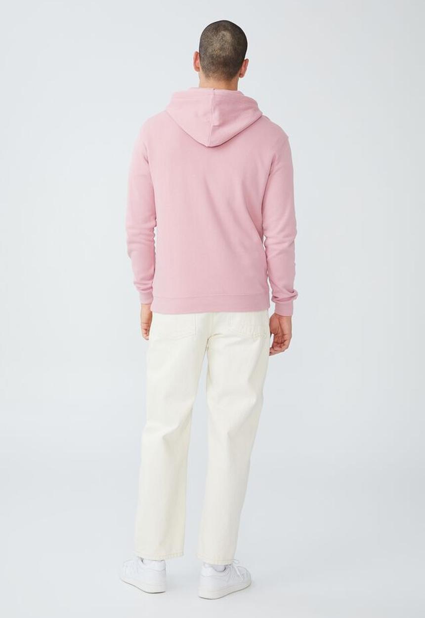 Cotton On - Essential fleece pullover - chalk pink