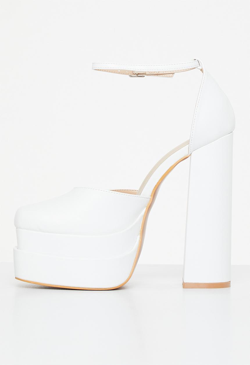 Superbalist - Juniper block heel - white