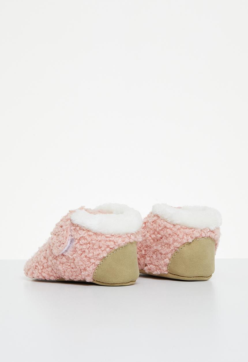 Pop Candy - Sherpa booties - pink