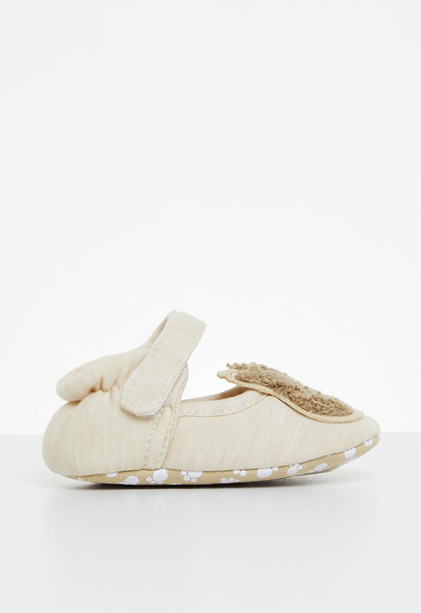 Pop Candy - Baby bear shoe - beige