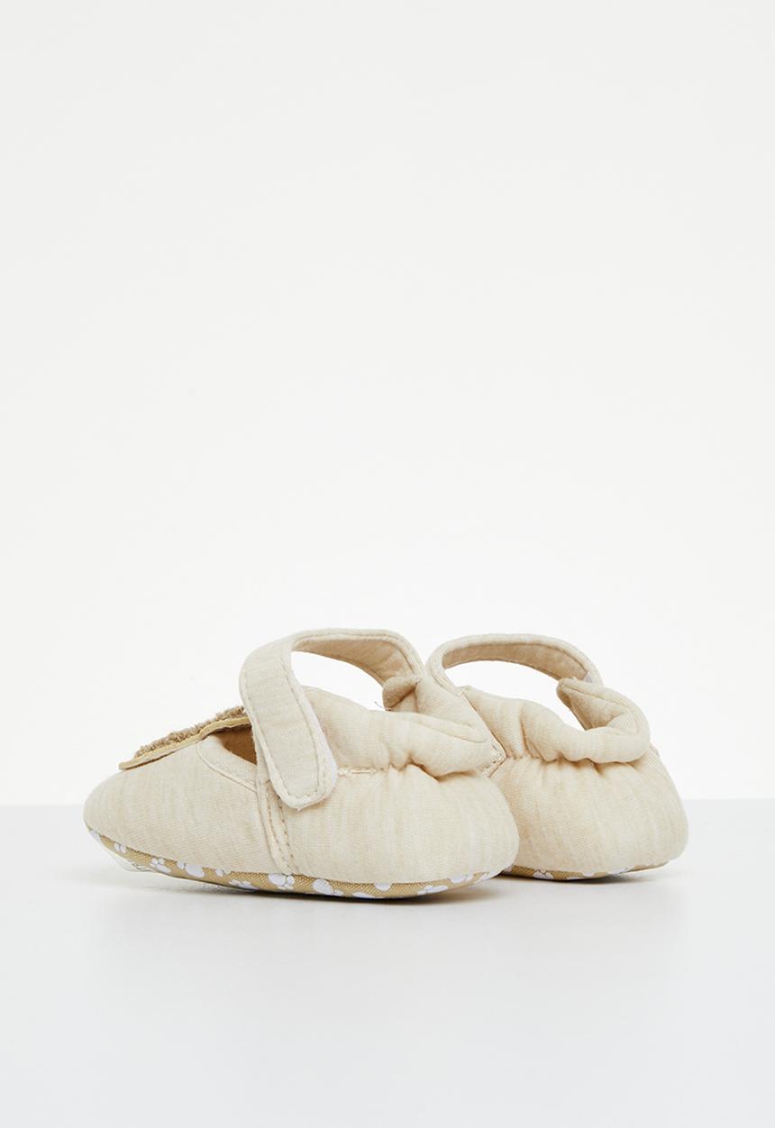 Pop Candy - Baby bear shoe - beige