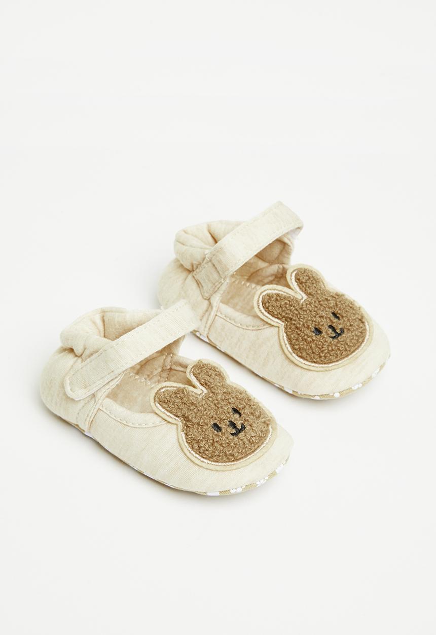 Pop Candy - Baby bear shoe - beige