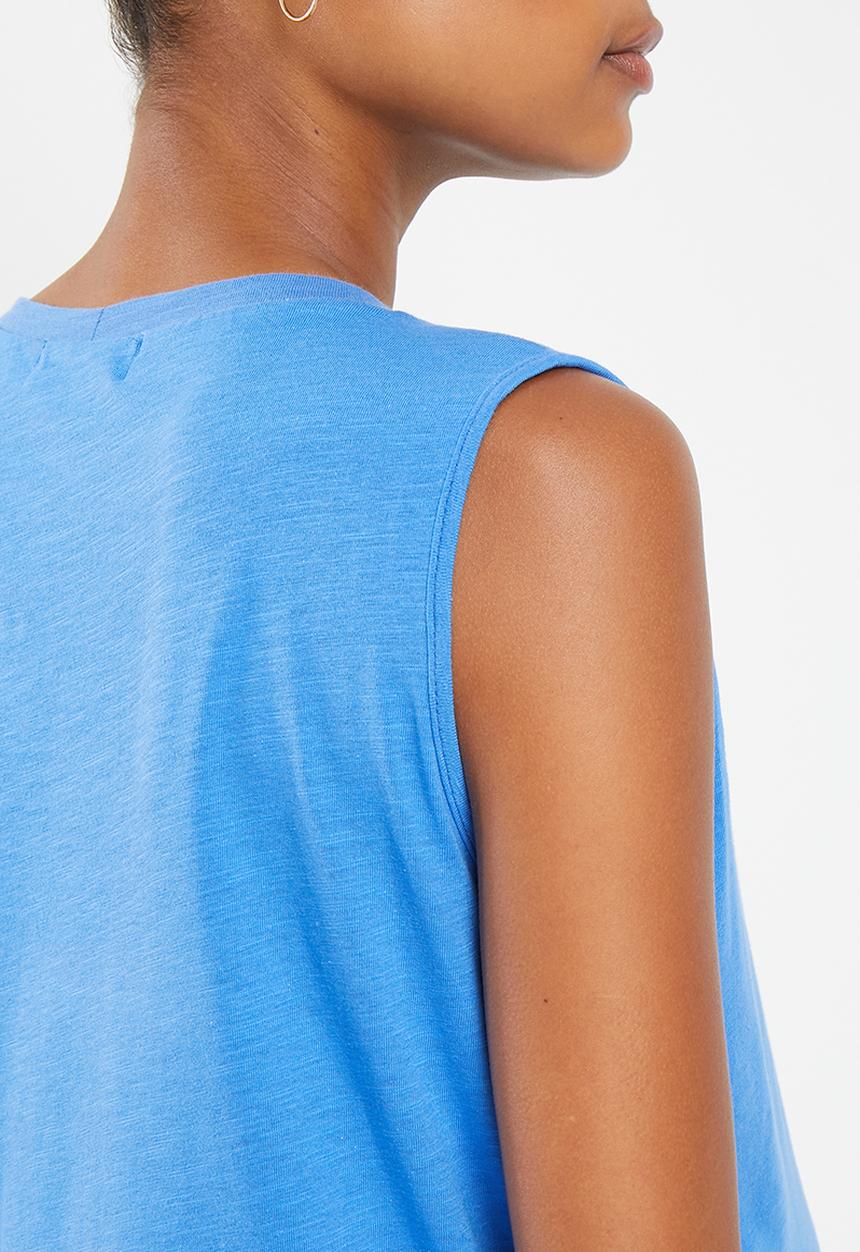 Superbalist - Maternity nursing wrap tank - royal blue