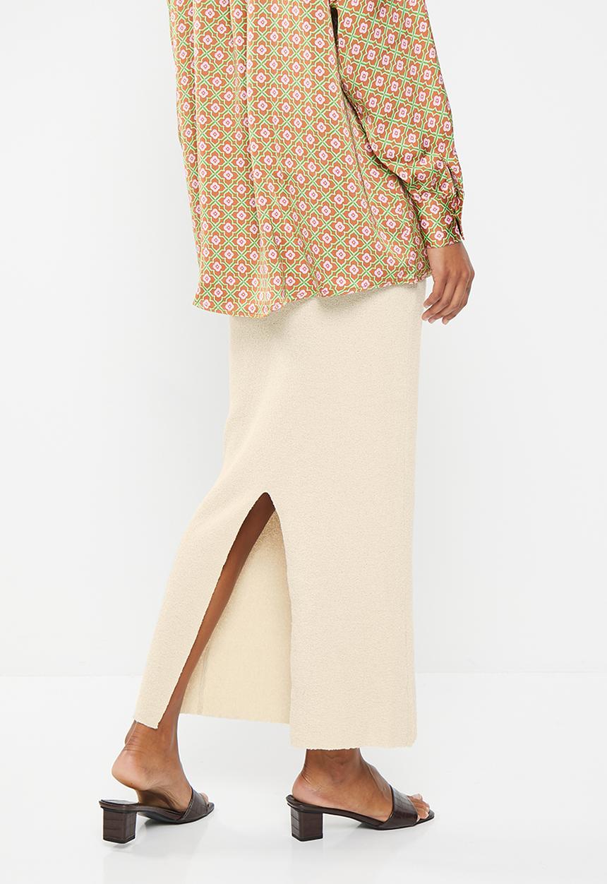 Cotton On - Maternity friendly set up maxi skirt - stone