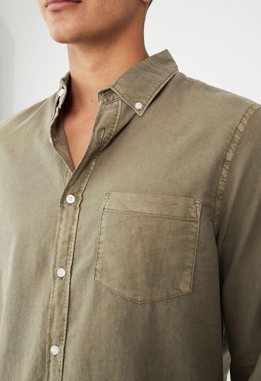 Cotton On - Mayfair long sleeve shirt - vintage khaki