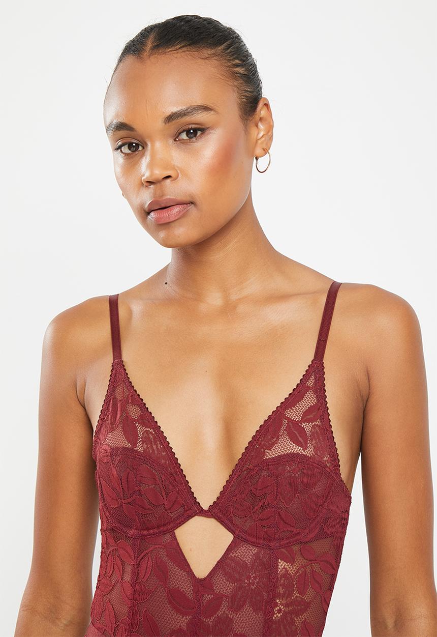 DORINA - Daphne bodysuit - red