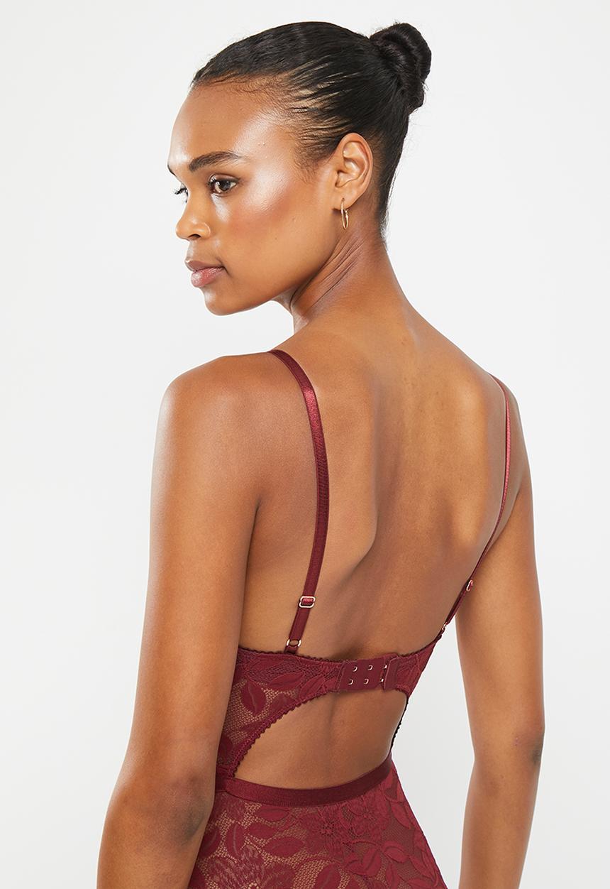 DORINA - Daphne bodysuit - red