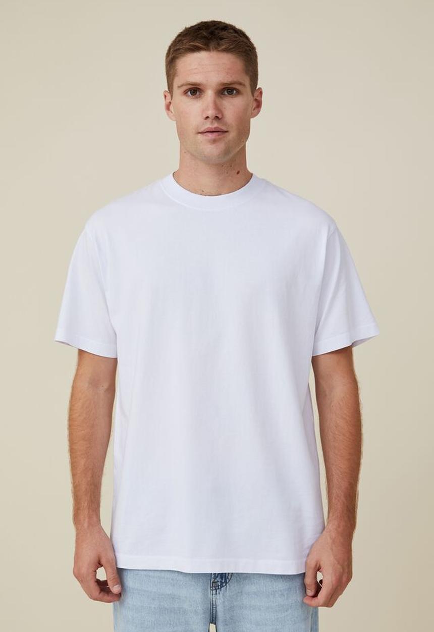 Cotton On - Organic loose fit T-shirt - white