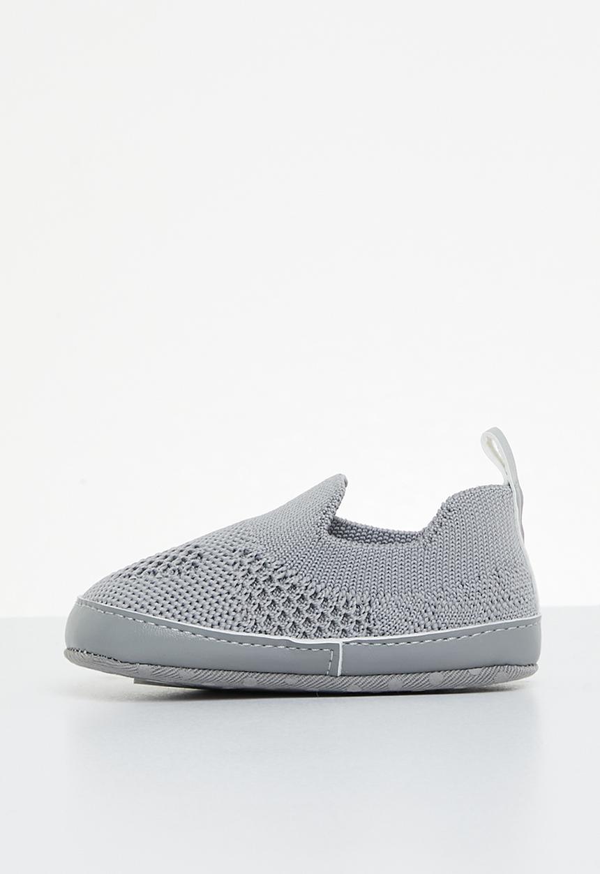 Pop Candy - Slip on with mesh detail - grey