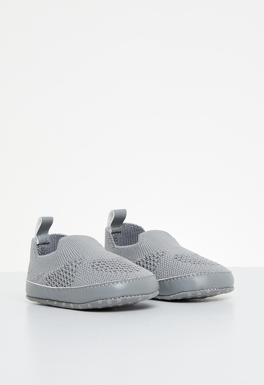 Pop Candy - Slip on with mesh detail - grey