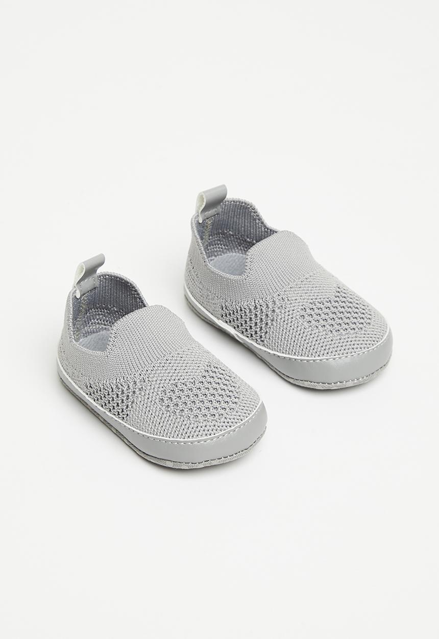 Pop Candy - Slip on with mesh detail - grey