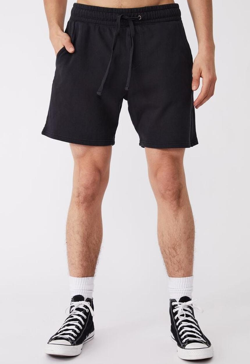 Cotton On - Pigment fleece short - pigment black