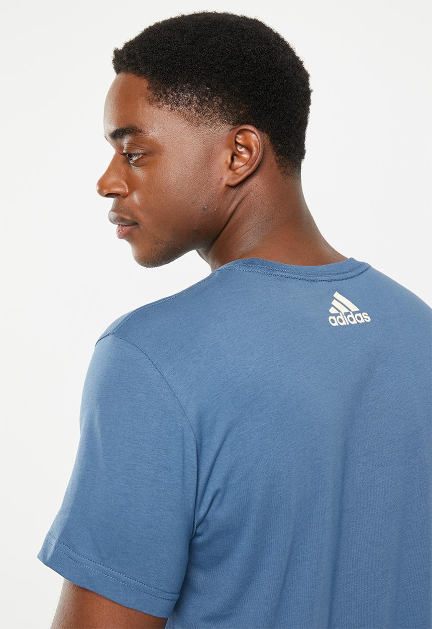 adidas Performance - M tns cat g tee - wonder steel